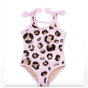 Shade critters girls sequin swimsuit size 10